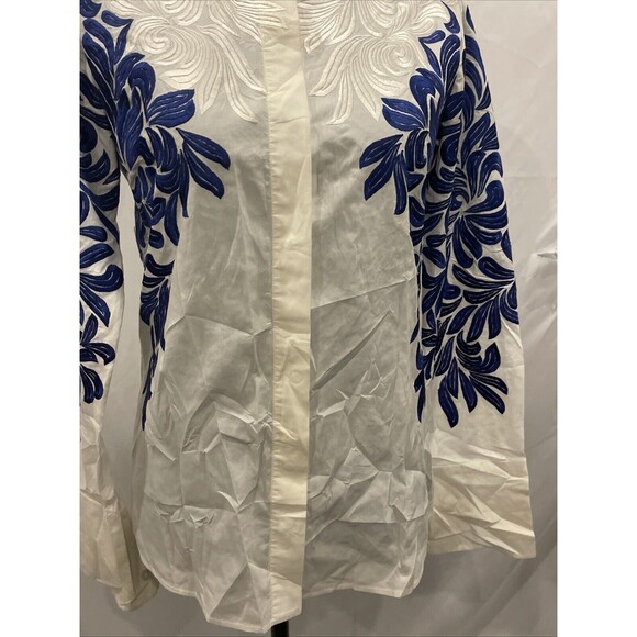 Stella McCartney Embroidered Blouse RTW 2012 Sz IT 40 Country Chic - Picture 3 of 15